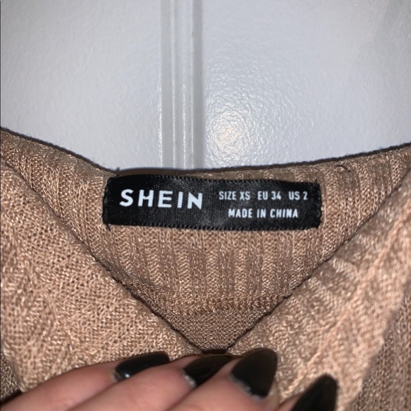 Ribbed nude tank top - Picture 2 of 2